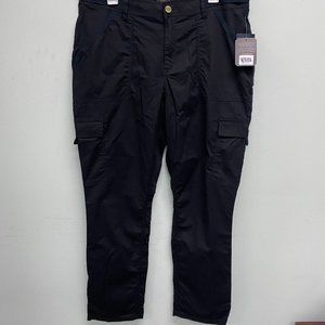 Black Jaanuu Scrub Cargo Pants